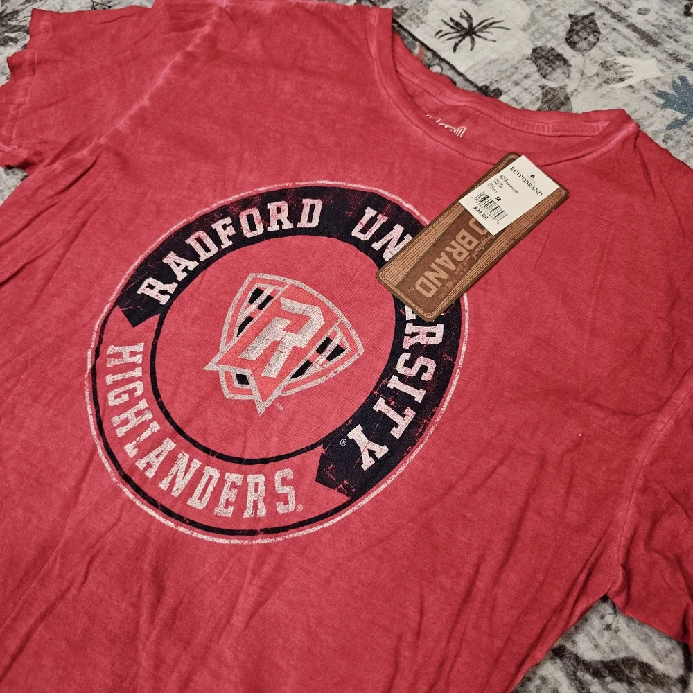 Radford University Retro T Shirt Nwt - Picture 3 of 4